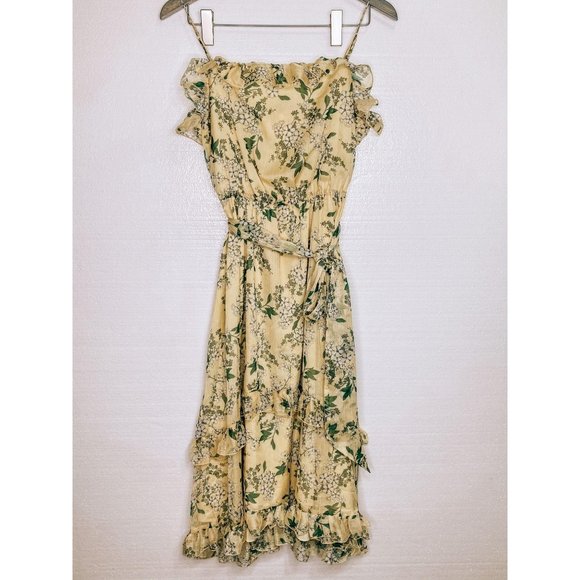 NWT Keepsake Women's Luscious Floral Ruffed Dress - Picture 5 of 14
